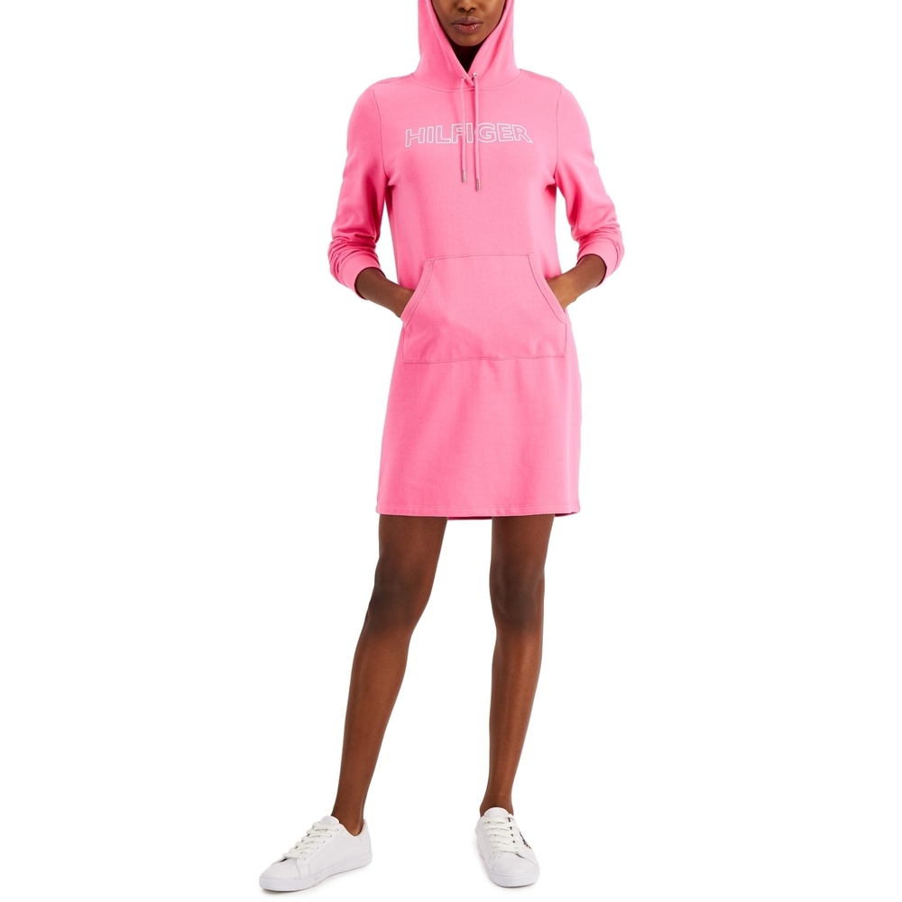 Tommy Hilfiger Hilfiger Hoodie Dress Dahlia SM (US 4-6)